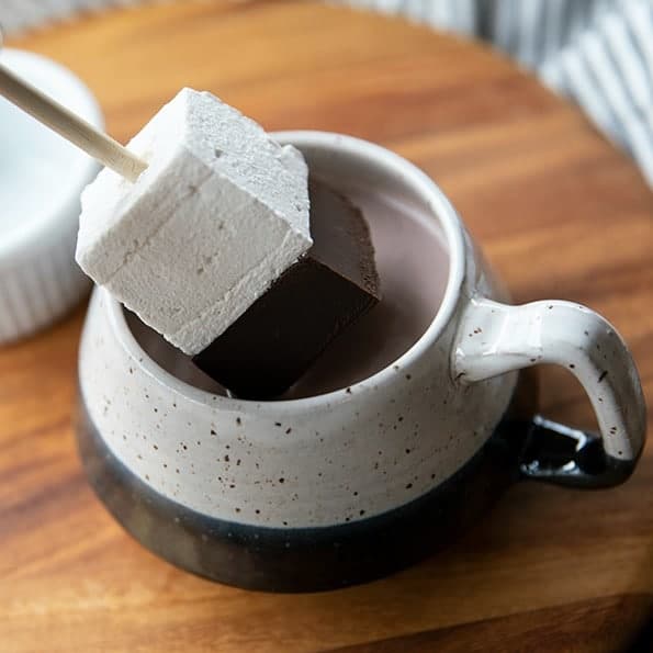 Hot chocolate stirrers recipe