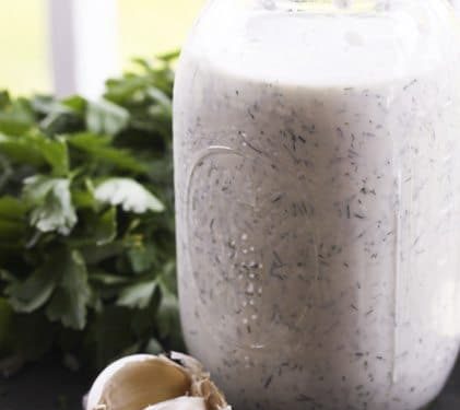 Homemade Ranch Dressing Recipe - Self Proclaimed Foodie