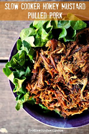 Slow-Cooker Honey Mustard Pulled Pork