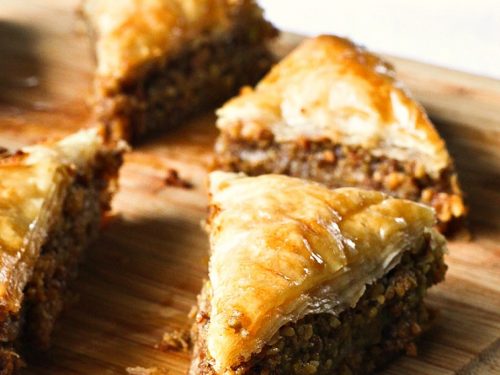 Baklava with Orange & Cardamom Recipe