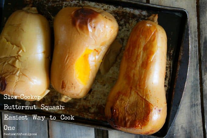Easiest Method to Cook a Butternut Squash: No knives needed! foodiewithfamily.com
