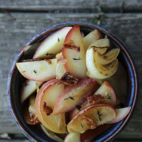 How to fry apples - Feast and Farm