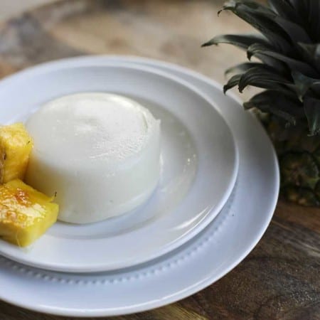 Piña Colada Tembleque - Pineapple Coconut Pudding - Foodie With Family
