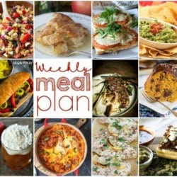 Easy Meal Plan Week 119 - Foodie With Family