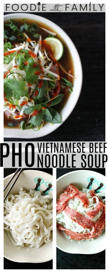 Pho {Vietnamese Beef Noodle Soup}