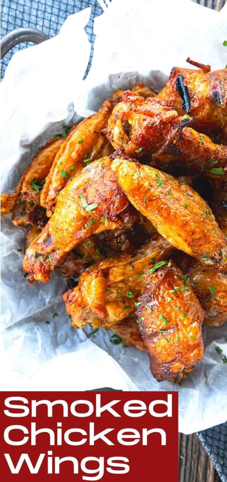 Crispy Smoked Chicken Wings - Foodie With Family