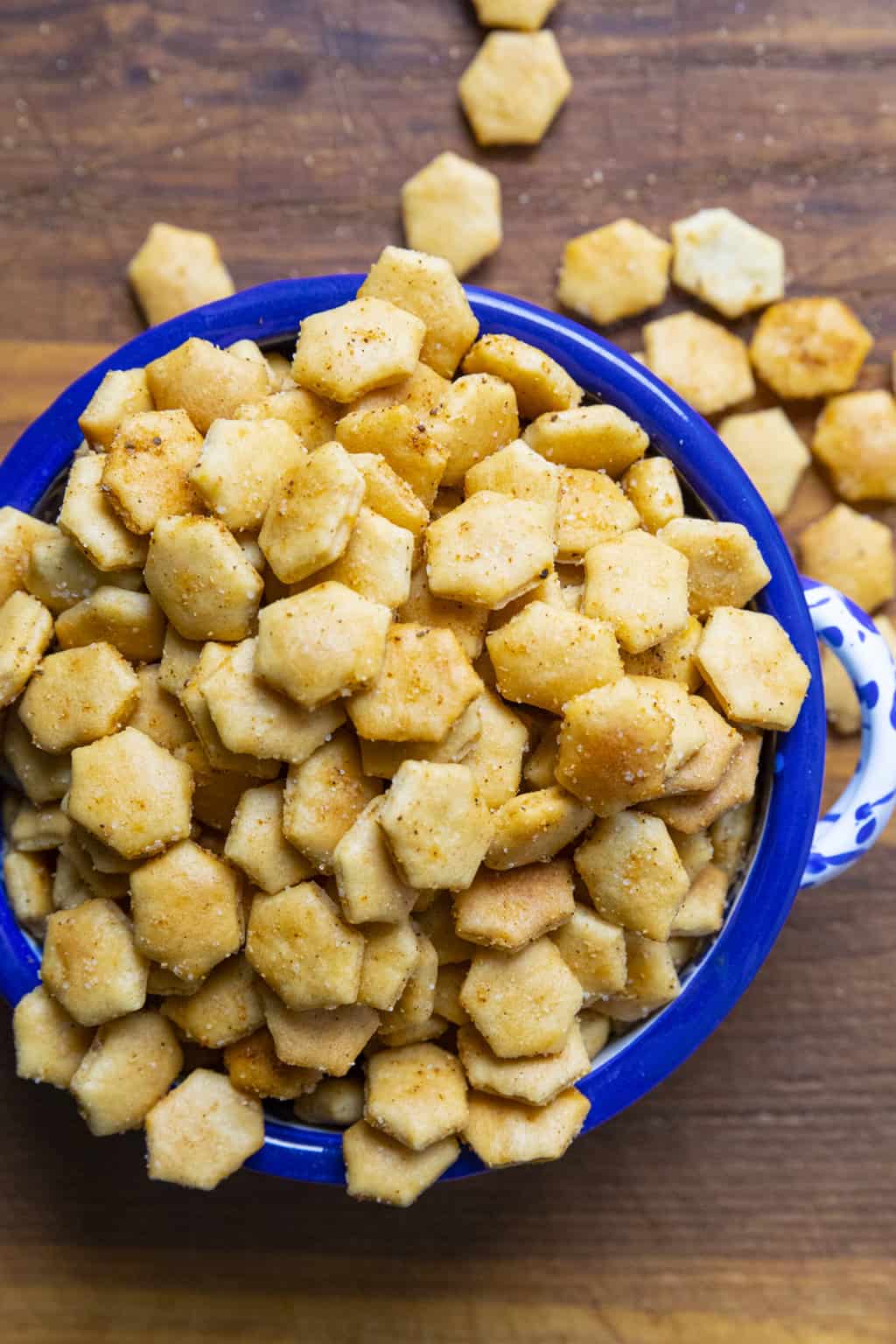 Seasoned Oyster Crackers - Foodie With Family