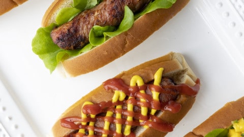 Bacon Wrapped Hot Dogs - Ready in 15 minutes or less