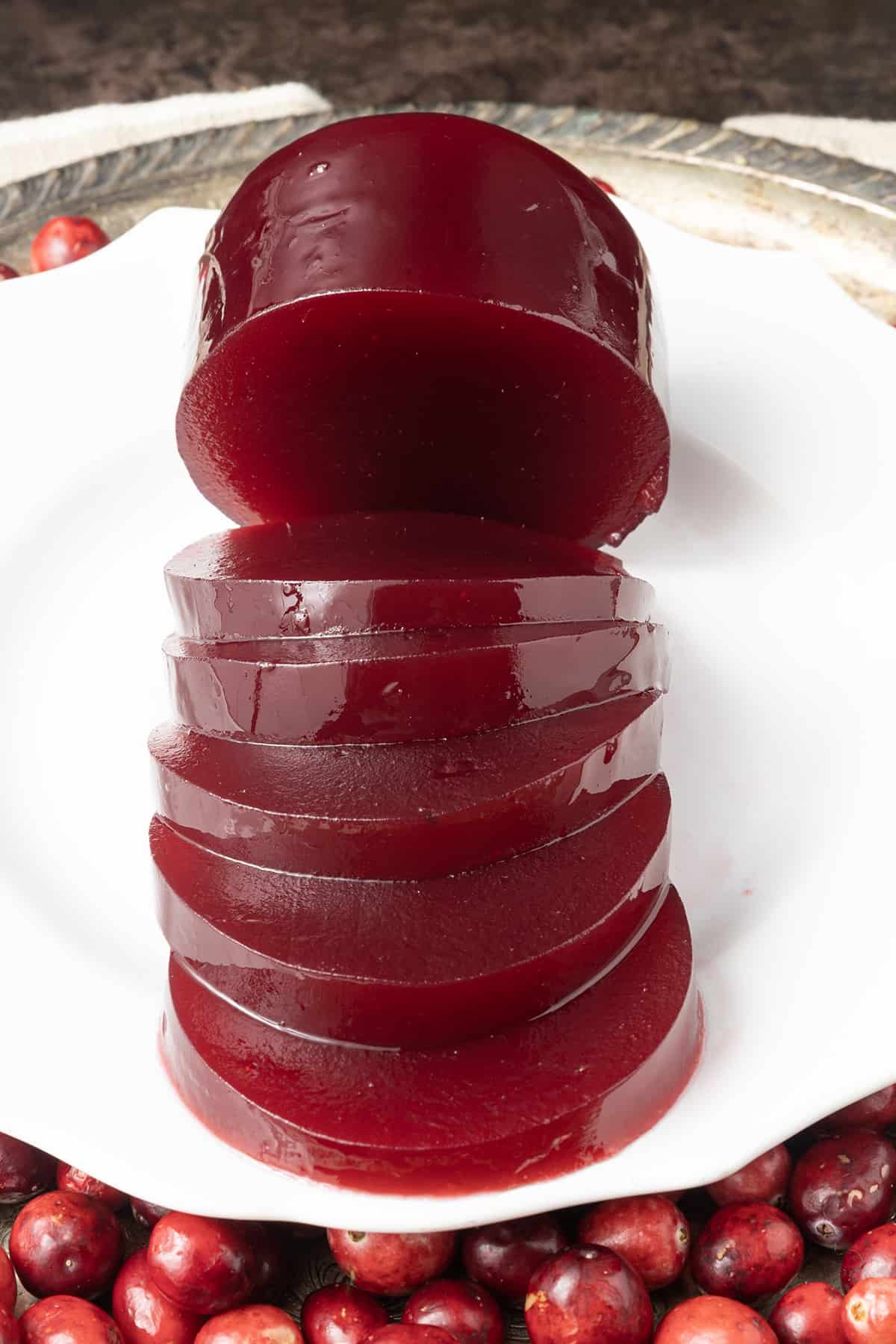 Jellied Cranberry Sauce - Canned or Refrigerated