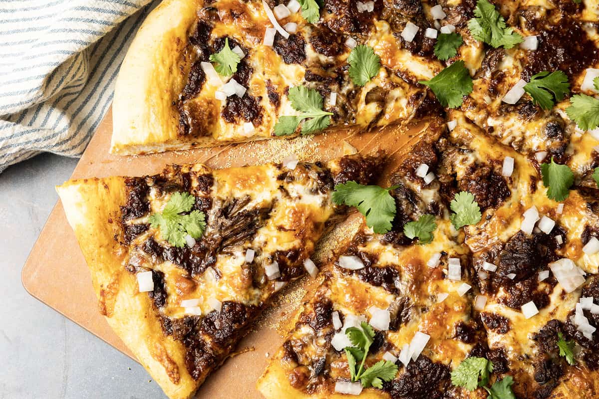 Birria Pizza - Foodie With Family