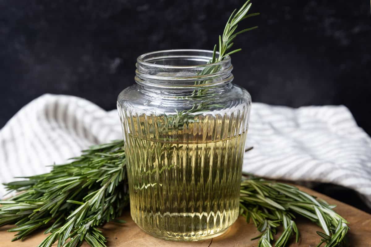 Rosemary Simple Syrup - Foodie With Family