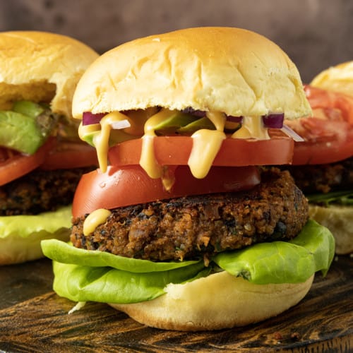 Black Bean Quinoa Burgers - Foodie With Family