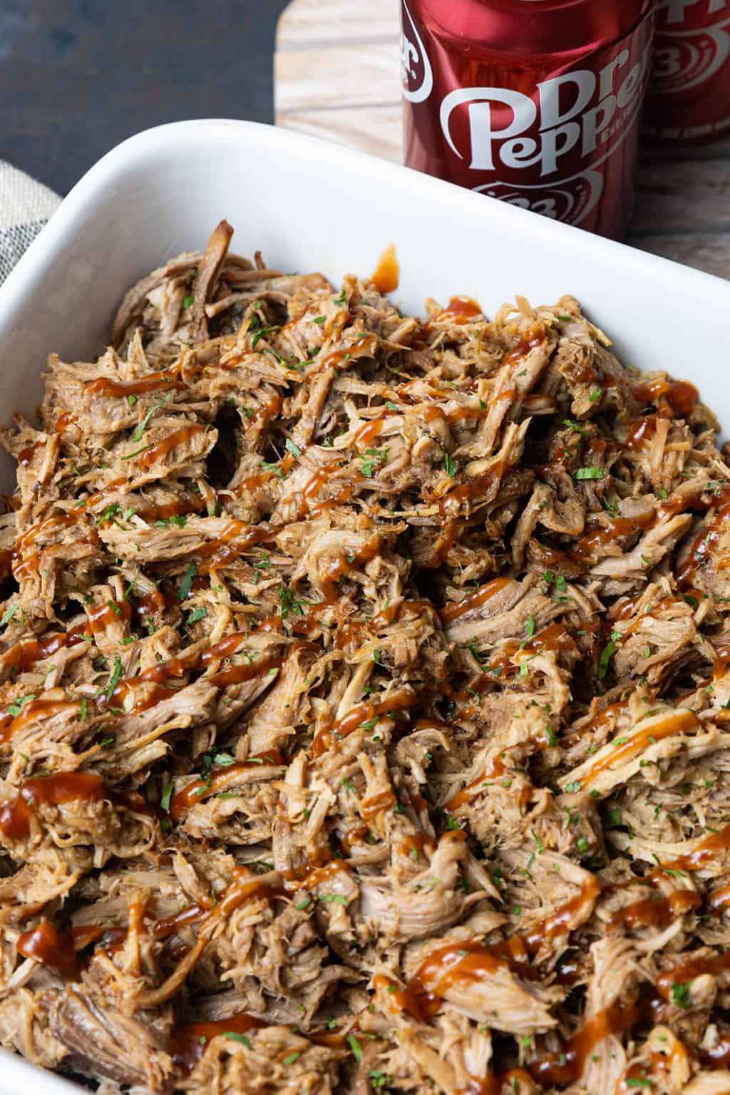 Crock Pot Dr. Pepper Pulled Pork - Foodie With Family