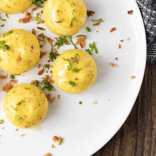 Instant Pot Copycat Starbucks Egg Bites (Bacon & Gruyère) - Hungry Edit