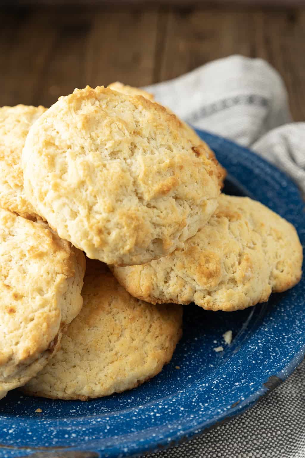 Buttermilk Drop Biscuits - Foodie With Family