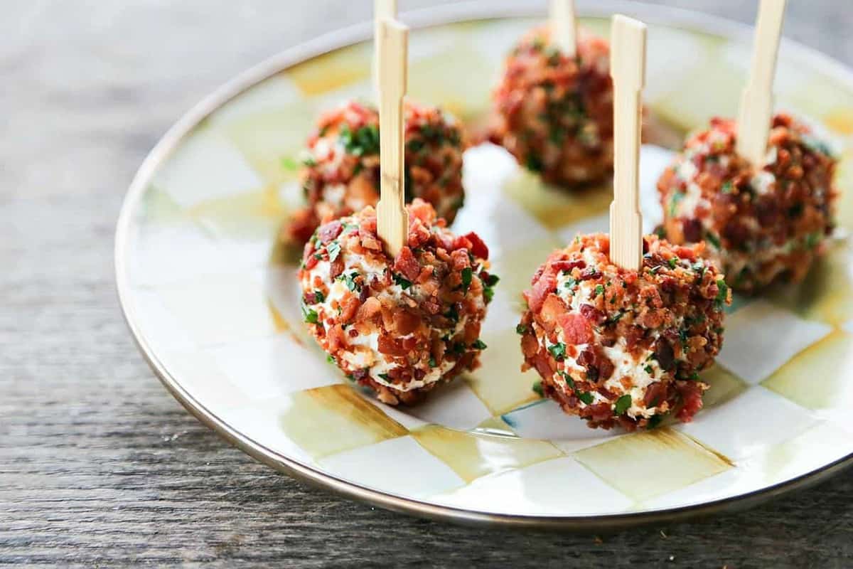 Chicken Bacon Ranch Cheese Ball Bites - Foodie With Family