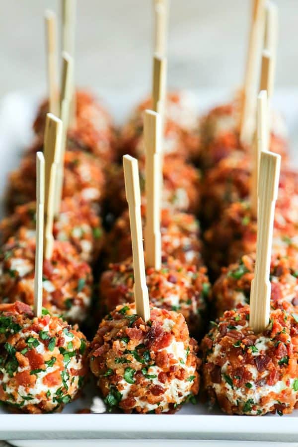 Chicken Bacon Ranch Cheese Ball Bites - Foodie With Family
