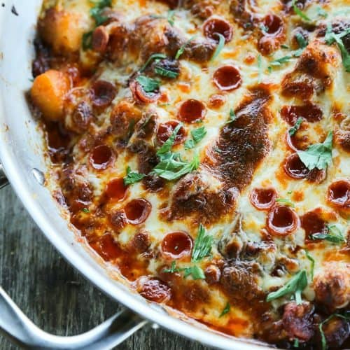 Pepperoni Pizza Gnocchi - Foodie With Family