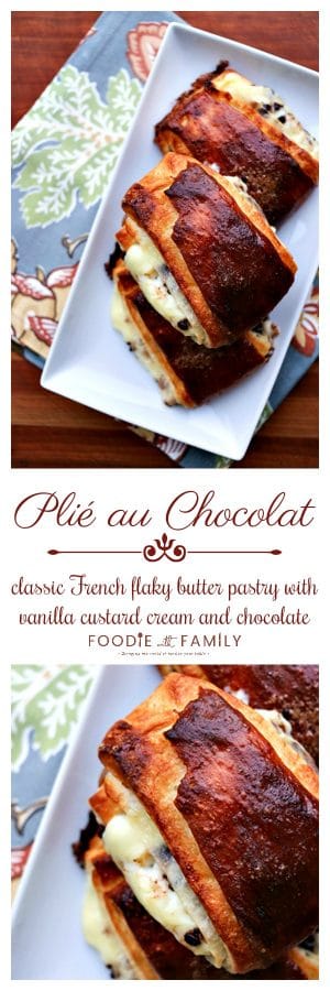 Plié Au Chocolat - French Chocolate and Custard Pastries