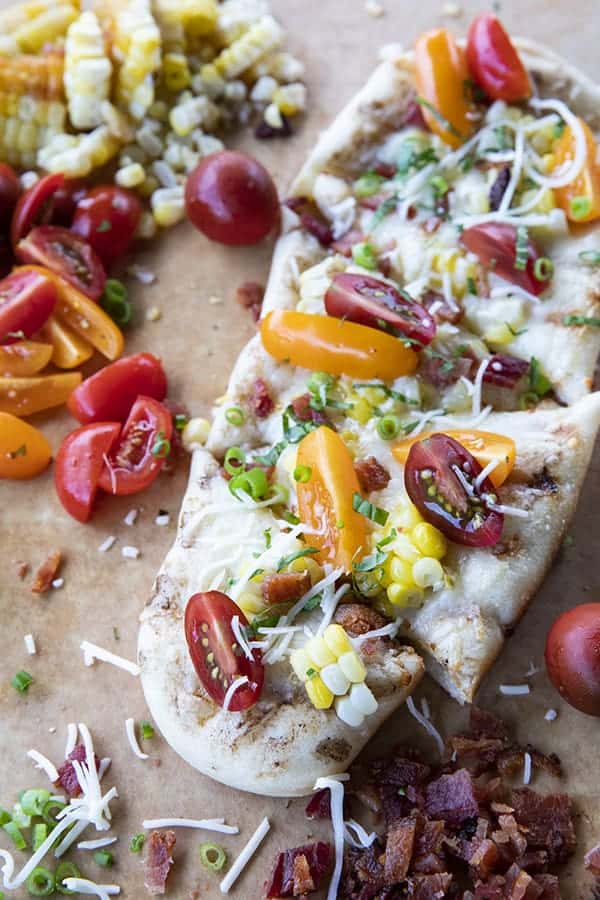 Grilled Flatbread - Foodie With Family